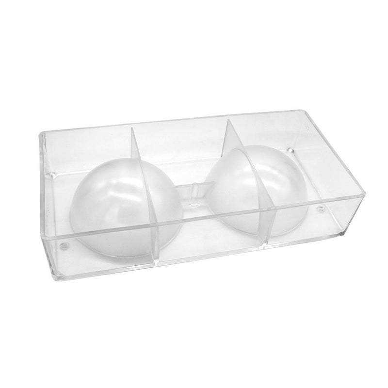 Goldbaking Largest Half Ball Chocolate Mold Ball Polycarbonate Candy Mould Chocolate Semi Sphere Mold Tray (X-Large 3.94inch) - Image 3